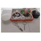 Vintage Wiss Scissors, Assorted Buttons and More