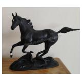 Black Beauty by The Franklin Mint Horse Sculpture