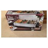Triple Buffet Server never used