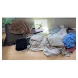 Group of Blankets, sheets & more (Full & Queen)