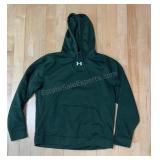 Green Size Lg Under-armor Hoodie