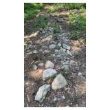 Take What you Want Rocks 50 yards from driveway