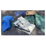 Group of Tarps & more