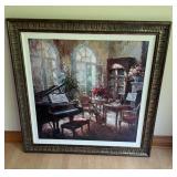 Large Framed Print Musical Nikolai Rimsky 45x45