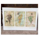 Grape Print on Canvas 24x36
