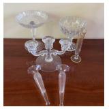 Crystal & pressed glass