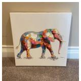 Framed Elephant Art Print