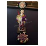 Chinese doll & Trinket box
