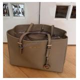 Used Michael Kors Tan Leather Purse