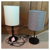 Pair of Bedside / Desk Lamps