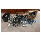 Large Assortment Cords, Cables & Remotes