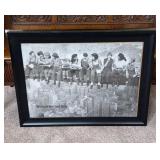 Framed "Women on the Rise" print 25.5x34.5