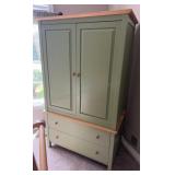 Solid Wood Wardrobe 25x42x72 inches tall 2