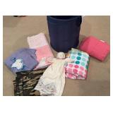 Group of blankets & more