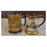 Vintage Arthur Wood England Beer Steins