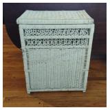 White Wicker Hamper