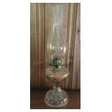 Vintage Glass Oil Lamp