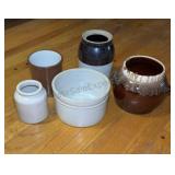Group of Stoneware Pottery