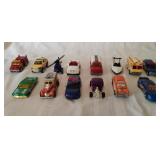 14 Hot Wheels, Matchbox/Assorted Toy Cars