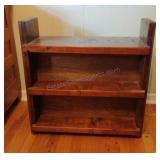 Wood Book Shelf 27x27x12