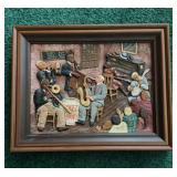 3D Woodgraph "When The Saints" by Dore