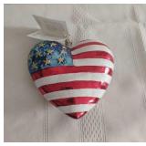 Christopher Radko American Brave Heart Ornament