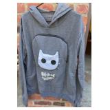 Cat Sweatshirt WHDCAPTIYATED MY HEART Size 3XL