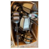 Large box of outside walkway/garden lights