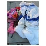 Box Of Halloween Lawn Blow ups Lot Of 3. Untested
