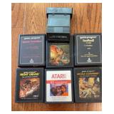 Vintage Atari lot of 7 video games