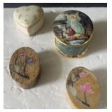 Music Box,  Stone Trinket Candle Boxes, Heart