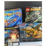 *UPDATED PICTURES * Games MEGA BLOCKS, BATMAN,