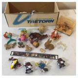 Box of Small Toys & Figurines