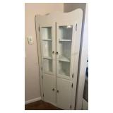 Solid Wood Corner Hutch