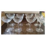 Princess House Heritage Dessert Glasses *