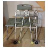 Shower Chair and Walker