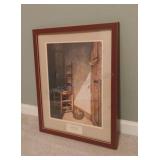 Framed Open Door Art Print 22x18