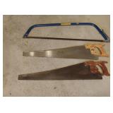 Assorted Hand Saws