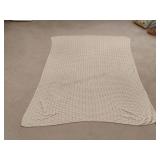 Lion Crafters Knitted Throw 6ftx54