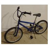 Boys Blue BMX Style Bike