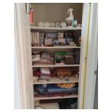 Upstairs Hallway Closet Contents