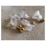 8 Solid Brass Drawer Knobs