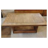 Wood Coffee Table 16x40x24