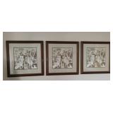 Bev Dolittle Three More For Breakfast Framed Art