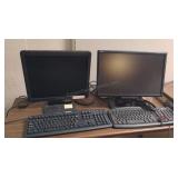 Monitors and Keyboards