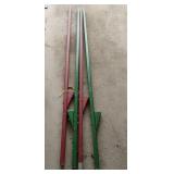2 Pair Wooden Stilts