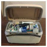 Vanity Case w/Oil Paints, Pain Brushes