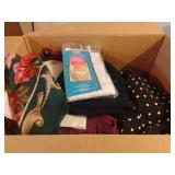 Box of Assorted  Clothing, Accessories