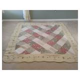 Quilted Blanket 82x75