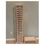Tall Shoe Rack and Bed Tray 67x14